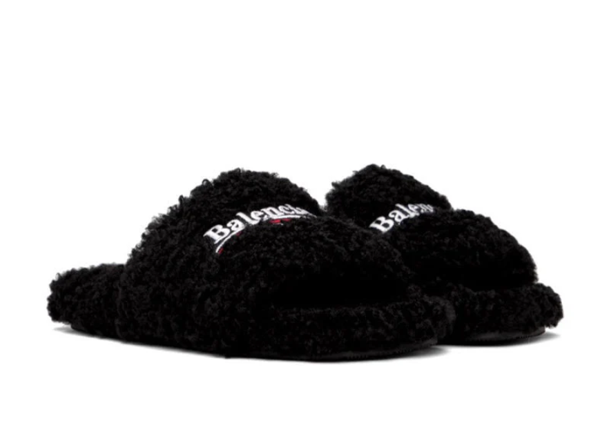 Balenci Slides (Black)